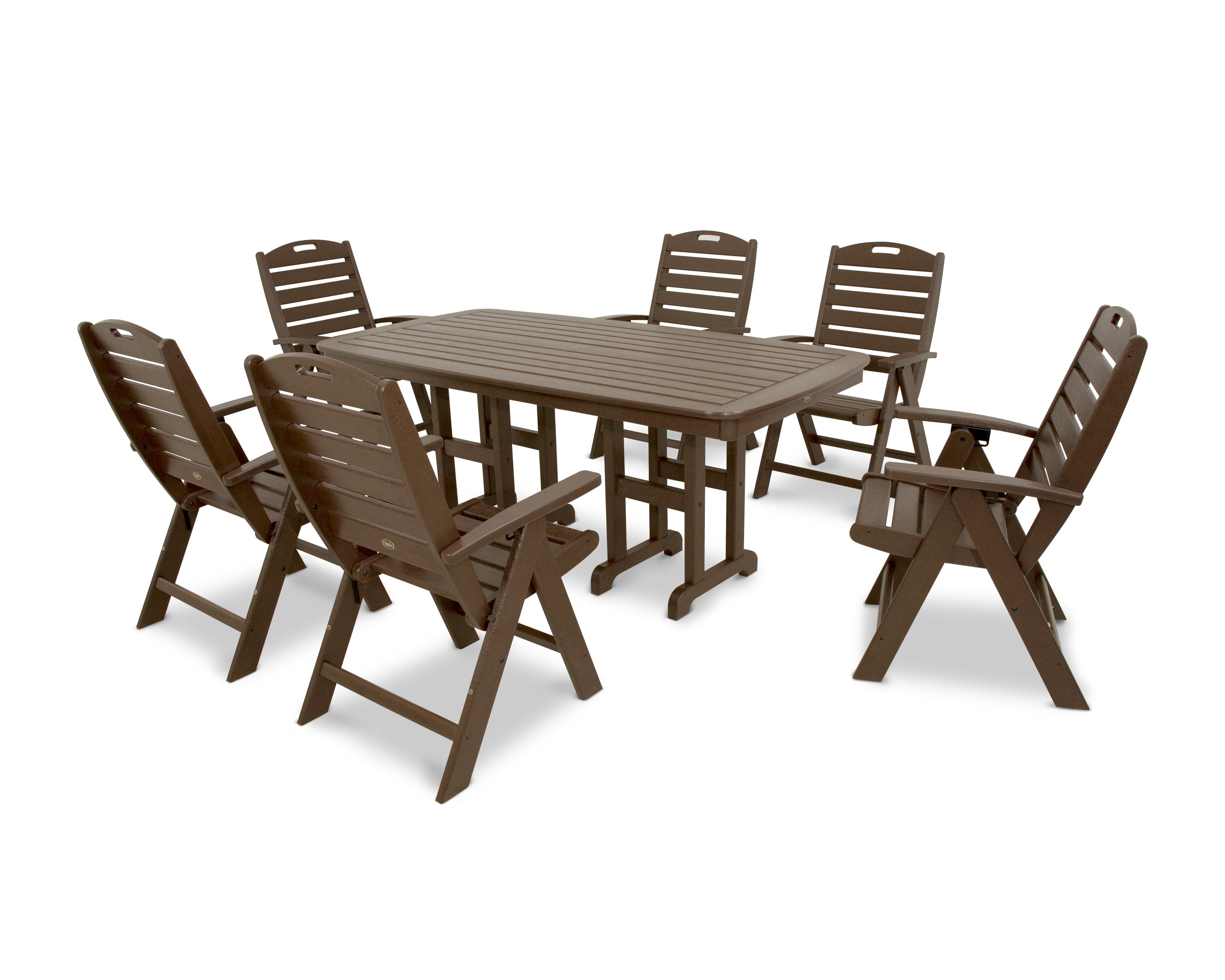 Trex® Outdoor Furniture™ Yacht Club Highback 7-Piece Dining Ensemble