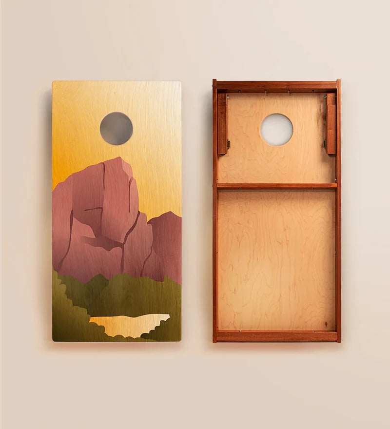 Elakai 2'x4' National Parks Cornhole Boards - Set of 2