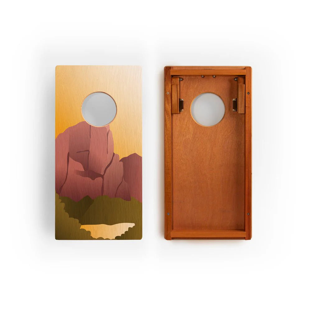 Elakai 1'x2' National Parks Travel Size Cornhole Boards - Set of 2